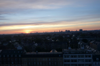 Sonnenaufgang über Kopenhagen