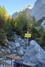 Aufstieg Klettersteig Hochstuhl (Stol), 2.236m