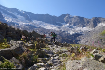 Aufstieg zur Warnsdorferhütte (2.324m)