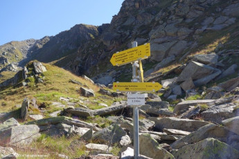 Krimmler Törlbach (2.310m) letzter Anstieg zur Warnsdorferhütte (2.324m)