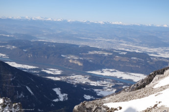 die ersten Blicke nach Klagenfurt, und Gurktaleralpen, unterhalb des Kuhberg (2.026 m), vor dem Hochobira
