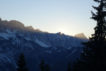 Sonnenuntergang Koschuta (2.136m)