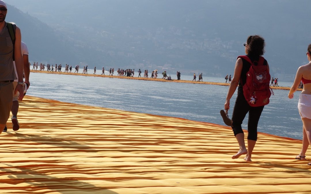 Floating Piers 2016 – das Kunstwerk