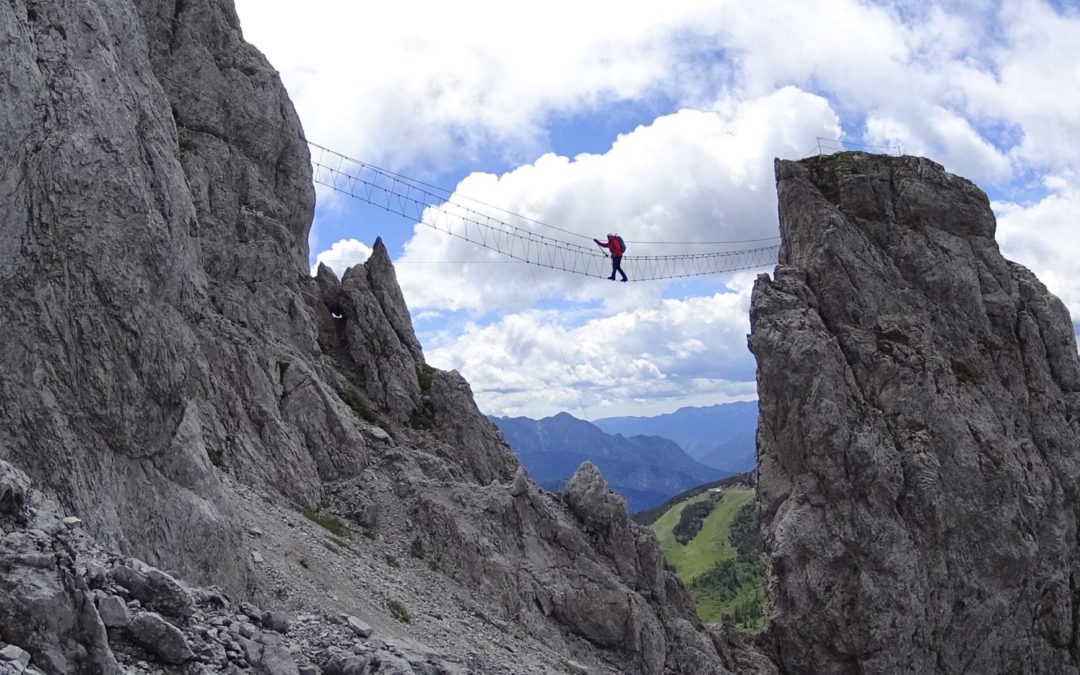 Däumling Klettersteig (B/C) Gartnerkofel, Nassfeld, Kärnten