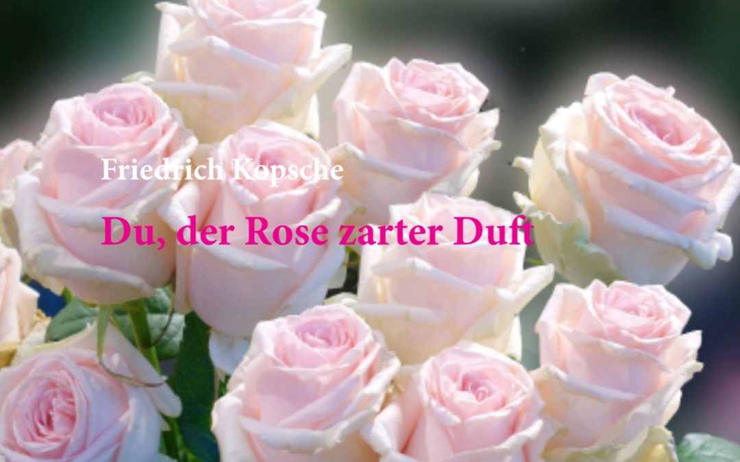 Du, der Rose zarter Duft