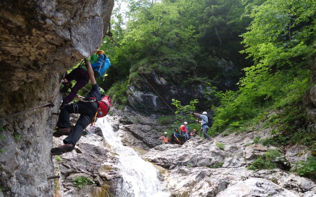 Rotschitza – Klamm Klettersteig (B/C) Finkenstein, Kärnten