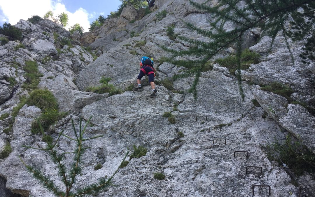 Walter Mory Klettersteig (C/D) Petzen, Kärnten