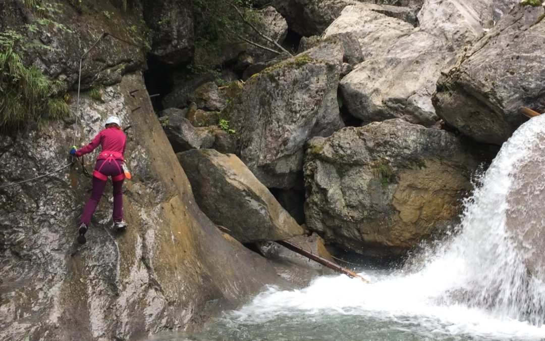 Pirknerklamm Klettersteig (B/C) Oberdrauburg, Kärnten