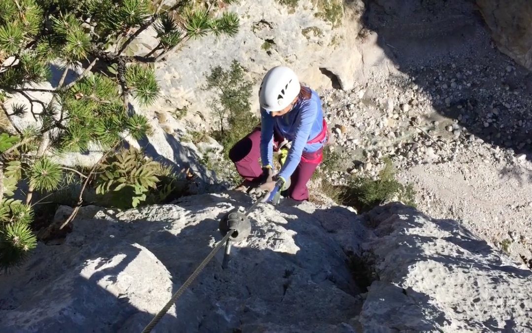 Via Ferrata Ferrante di Ruffano Klettersteig (D) Pontebba, Italien