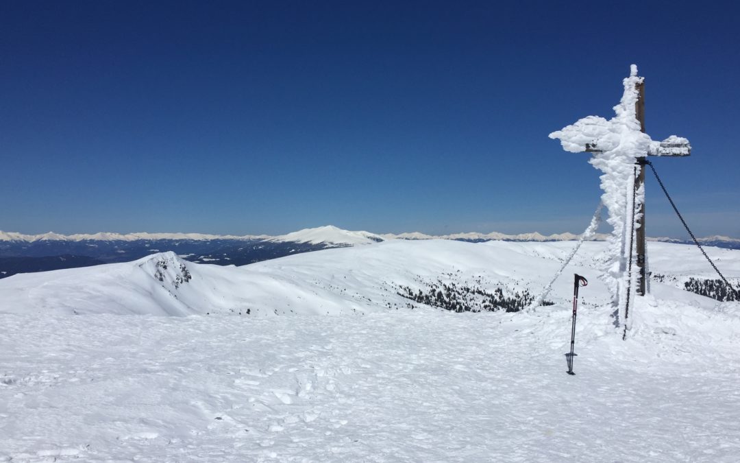 Ladinger Spitz (2.079m) Schitour, Saualpe, Kärnten