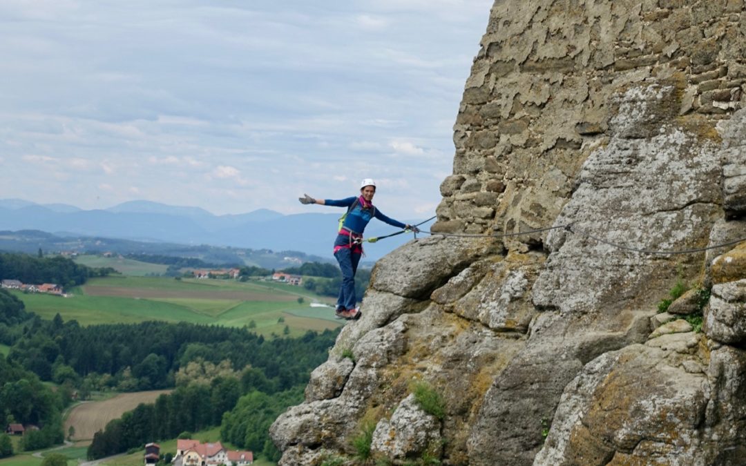 Riegersburg – Leopold Klettersteig C/D/E, Steiermark