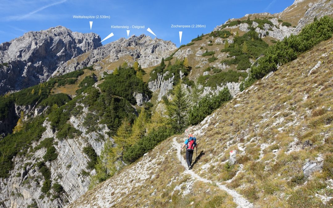 Tufbad, Zochenpass, Weittalspitze Klettersteig – Lesachtal, Osttirol