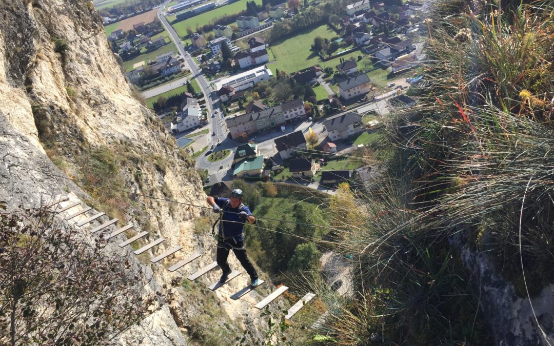 Griffner Sportklettersteig (E) – Kärnten