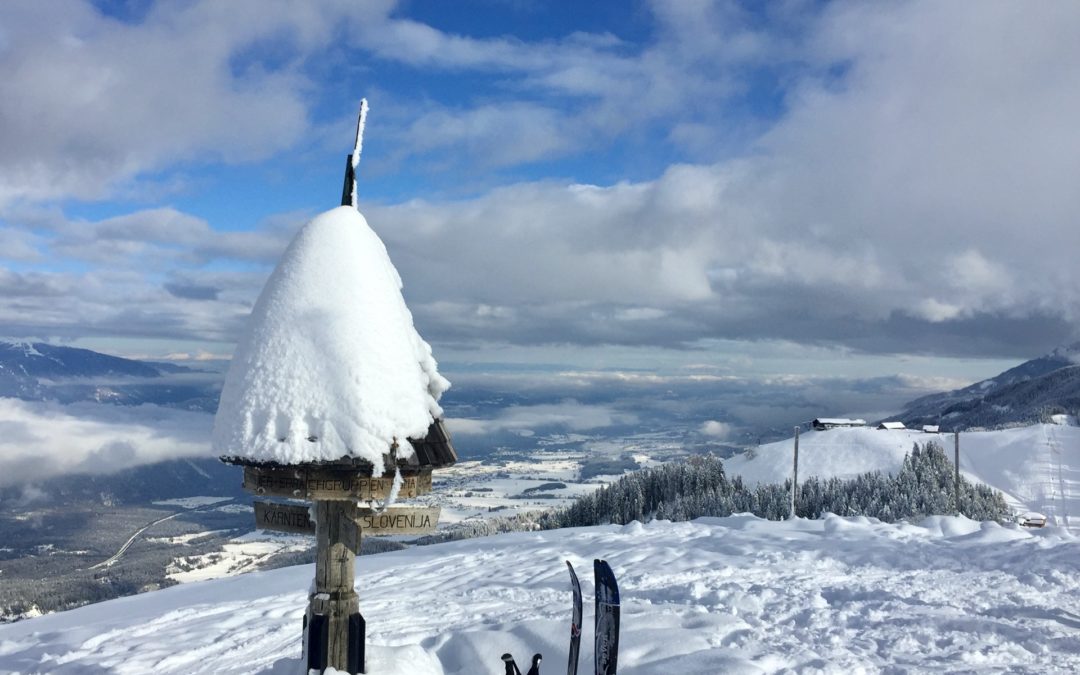 Dreiländereck 1.508m, Skitour-Kärnten