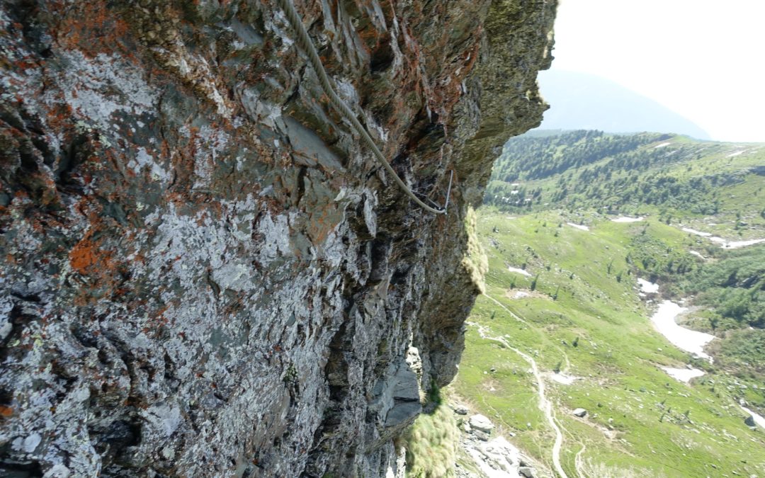 Falkert Klettersteig (C/D) Rödresnock, Kärnten