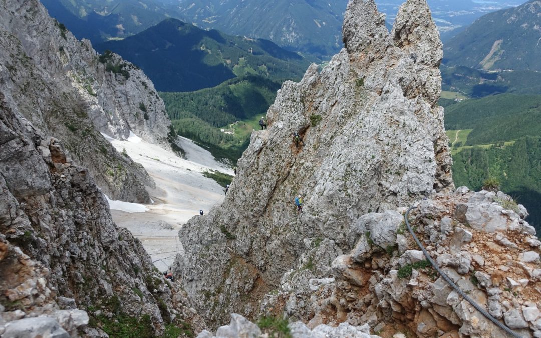 Koschutnikturm Klettersteig (B/C) Karawanken, Kärnten