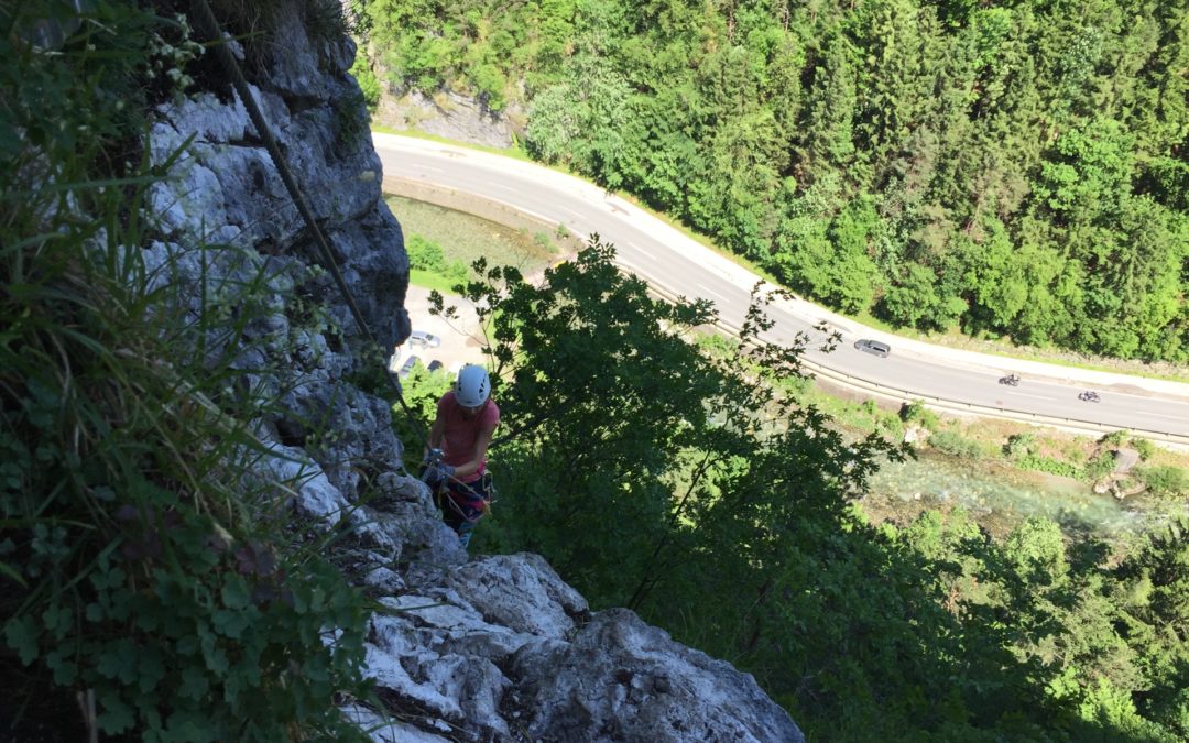 Koschlak Klettersteig -Trobefelsen C/D, Bad Eisenkappel, Kärnten