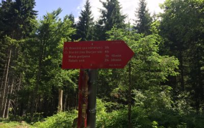 Krainer Storzic Rundtour, über Klettersteig (B) Slowenien