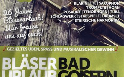 Bläserurlaub 2022 – Bad Goisern