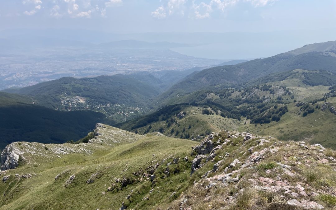 Peak Chumin (2.066m) Jablanica Gebirge Nordmazedonien