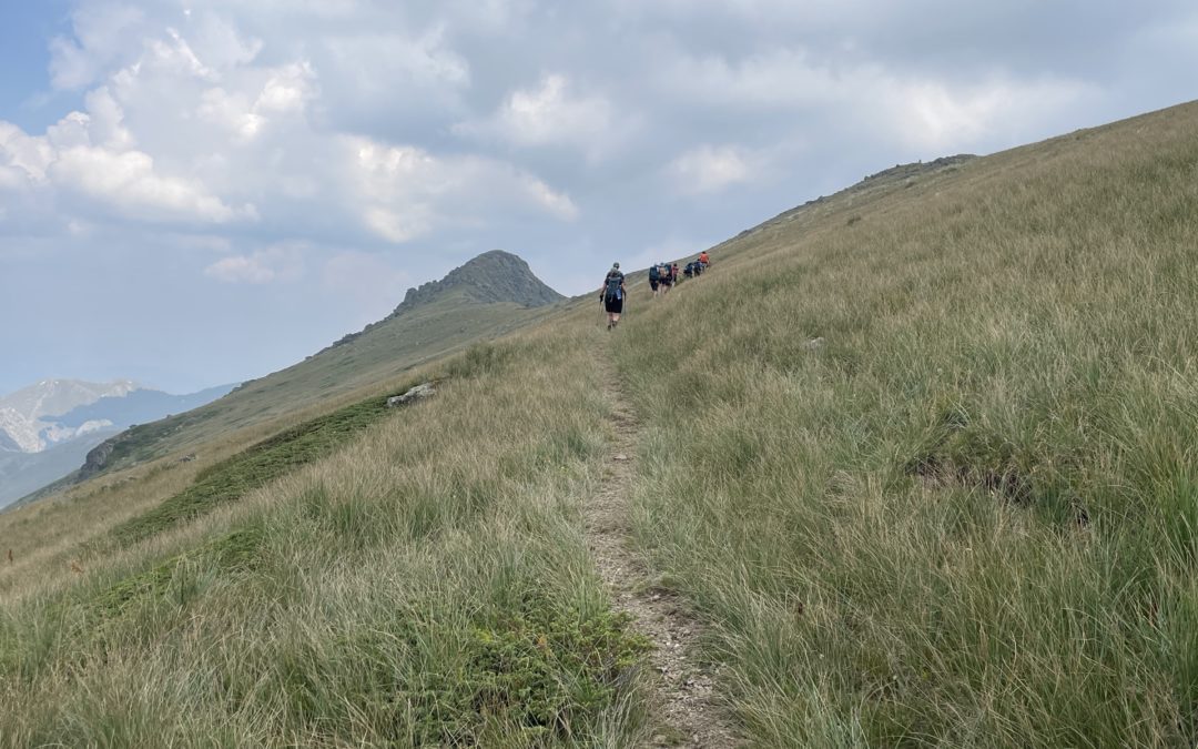 Peak Kamen (2.256m) Jablanica Gebirge Nordmazedonien