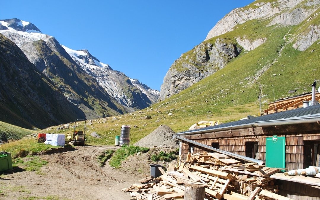 Umbalwasserfälle (1.503m) zur Clarahütte (2.036m), Venedigergruppe, Osttirol